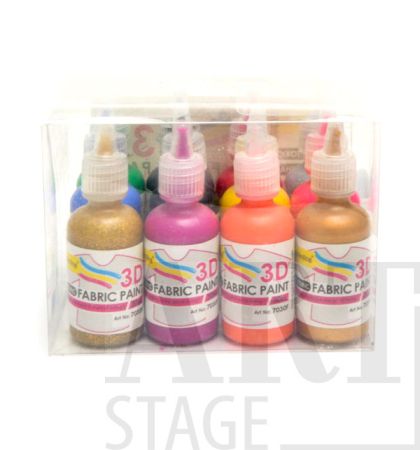 Embossing paints for textiles