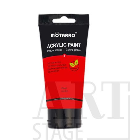 Акрилна боя - Royal scarlet 75 ml.