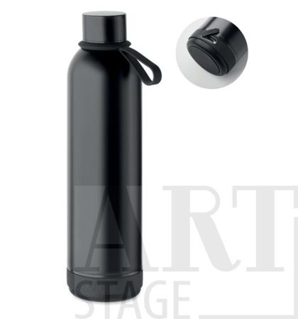 Bottle in recycled stainless steel 