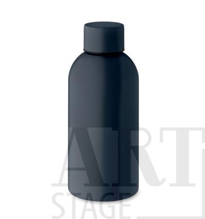 Single wall bottle in recycled stainless steel