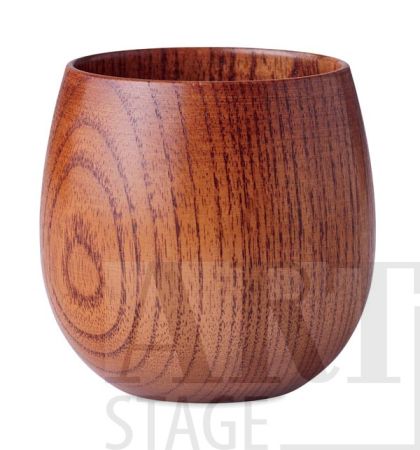 Full oak wooden mug