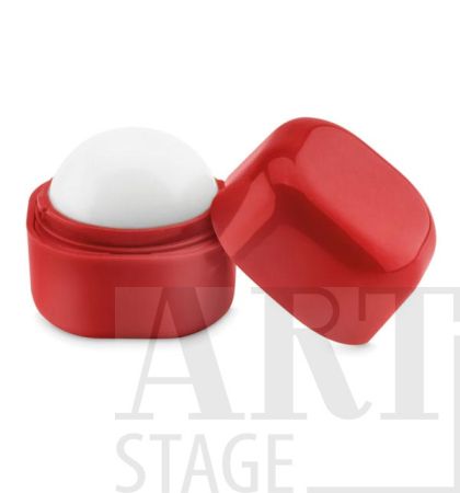 Natural ball shaped lip balm 