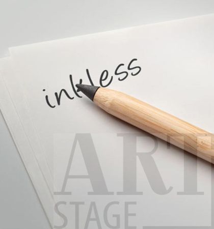 Long lasting bamboo inkless pen 