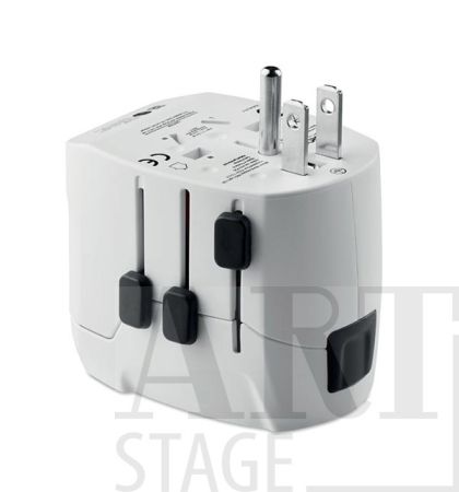 Innovative 3-pole travel plug