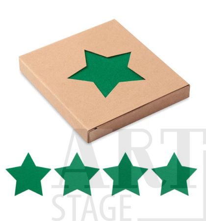 Set of 4 felt coasters