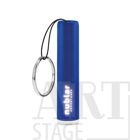 LED bulb torch with key ring