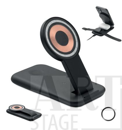 Компактно безжично зарядно за бюро и офис