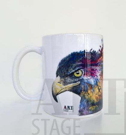 Ceramic mug with print