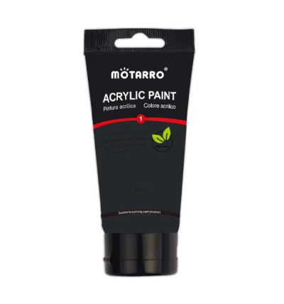 Акрилна боя - Black 75 ml.