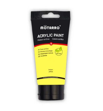 Акрилна боя - Lemon yellow 75 ml.