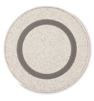 Wireless charger in wheat straw