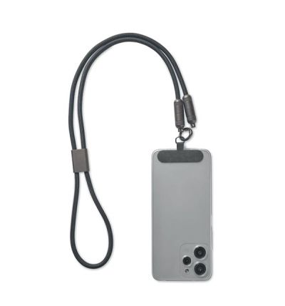 Lanyard charging and data transfer cable