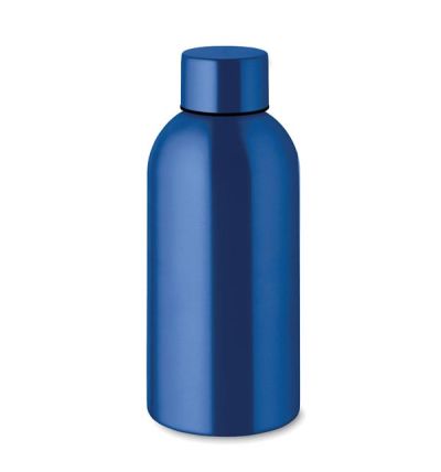 Single wall bottle in recycled stainless steel