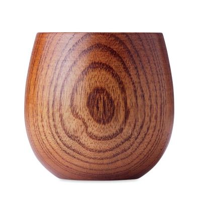 Full oak wooden mug