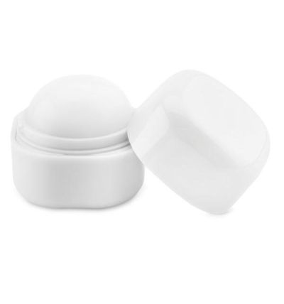 Natural ball shaped lip balm 