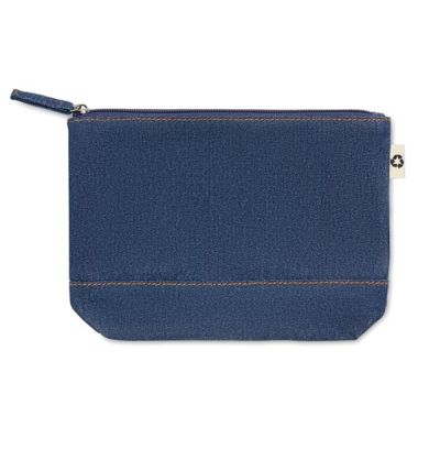 Cosmetic pouch with zipper 