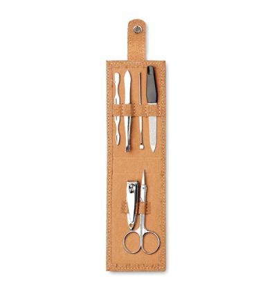 6 piece stainless steel manicure set 