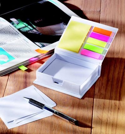 Cardboard memo note dispencer
