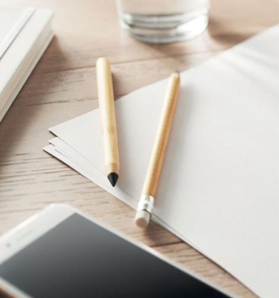 Long lasting bamboo inkless pen 