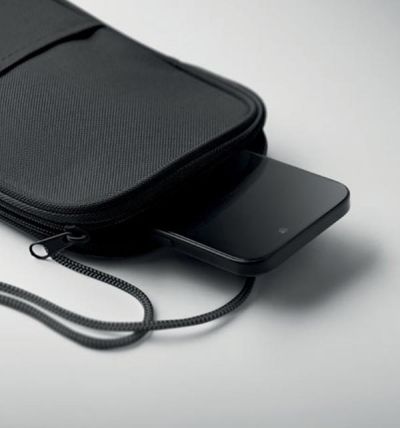 Cross body travel pouch