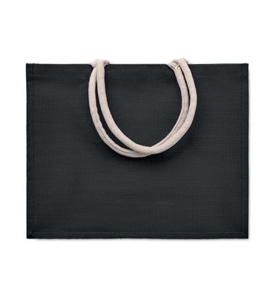 Jute laminated shopping or beach bag 