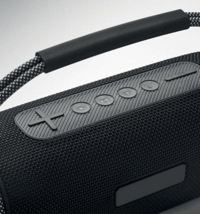 Portable speaker with rechargeable battery
