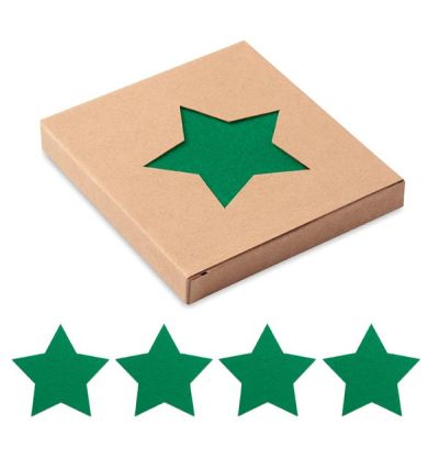 Set of 4 felt coasters