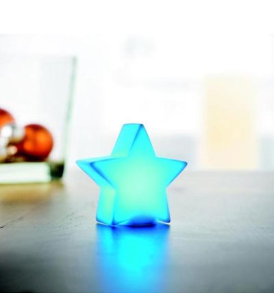 PVC LED colour changing light in star