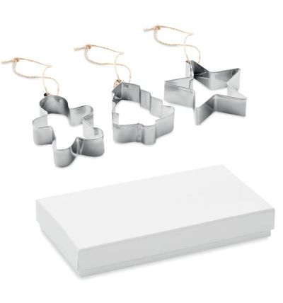 Set of 3 cookie cutters