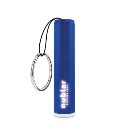 LED bulb torch with key ring