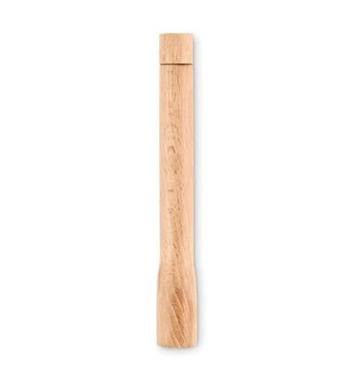 Beech wood torch with 