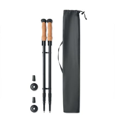 Fully adjustable walking poles