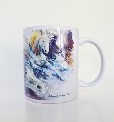 Ceramic mug with print