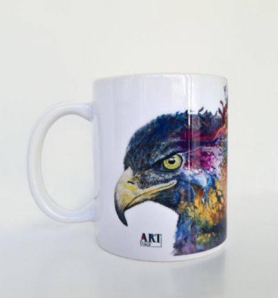 Ceramic mug with print