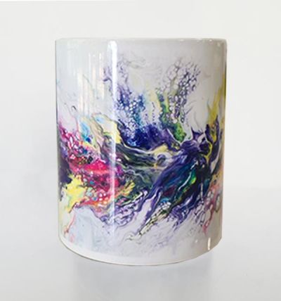 Ceramic mug with print